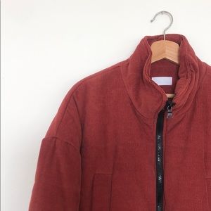 Corduroy Puffer Jacket